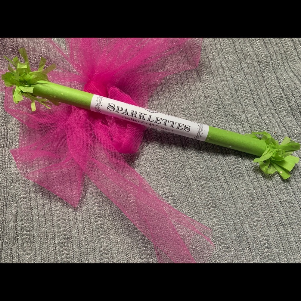 Party Sparklers in Green